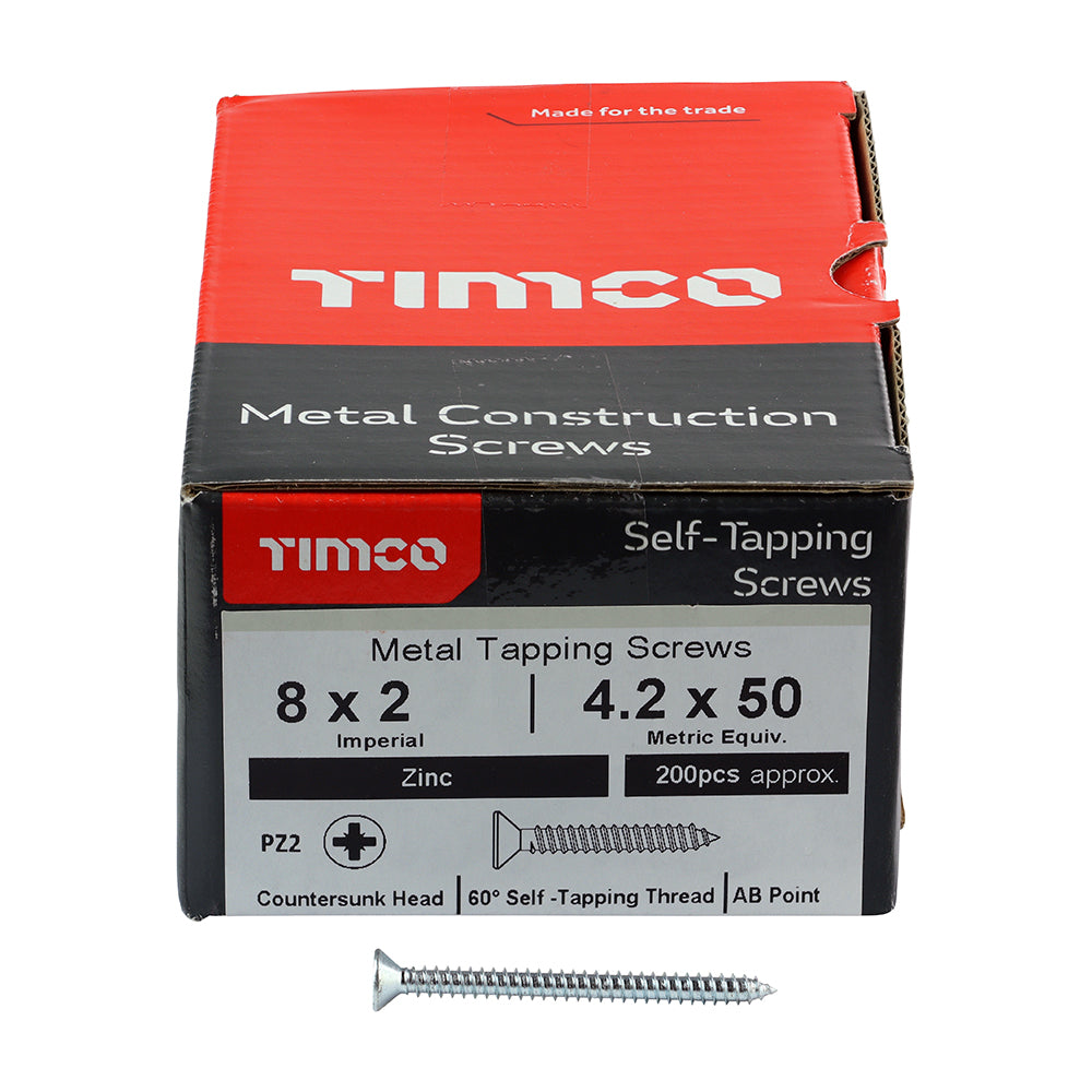 TIMCO S/Tapping Screw PZ2 CSK