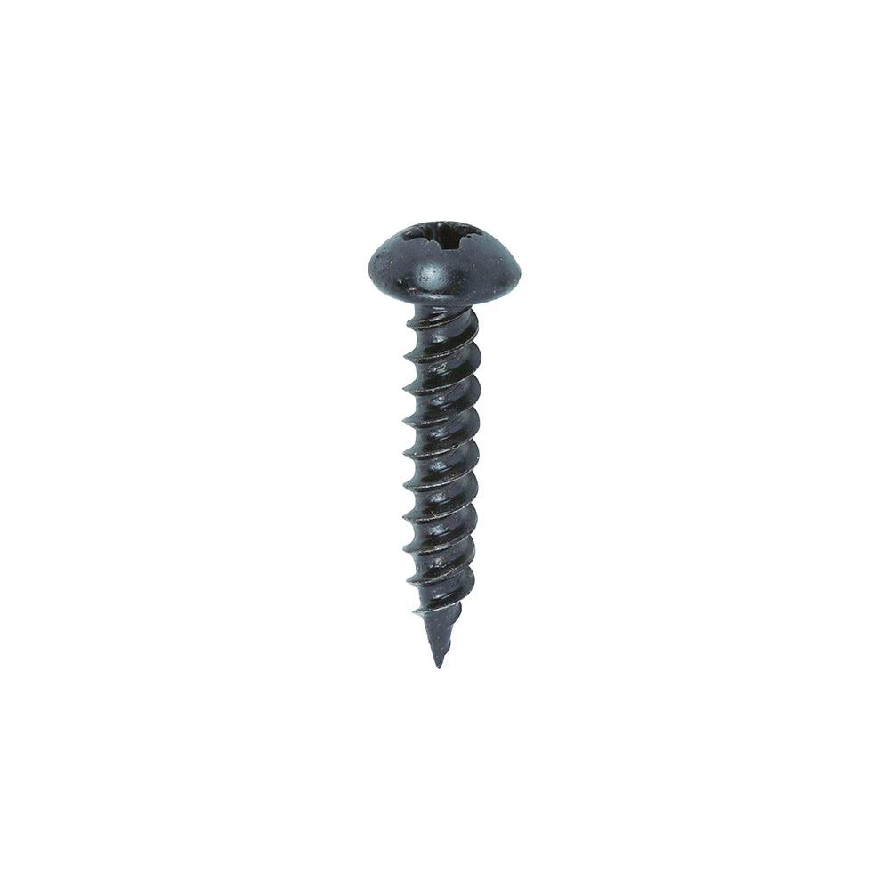 TIMCO Blackjax Screw PZ2 RND Black