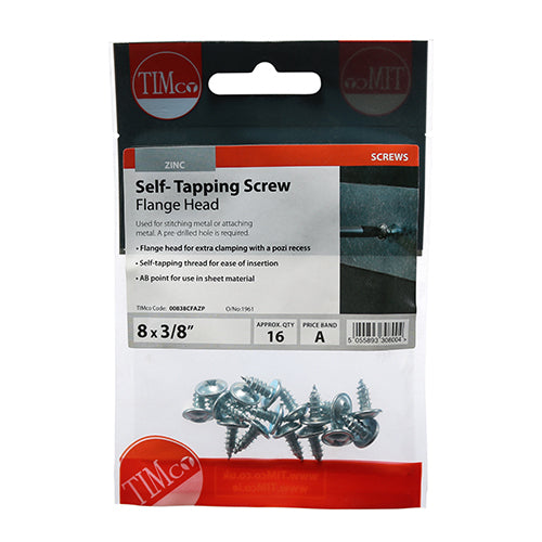 TIMCO S/Tapping Screw PZ2 FLG