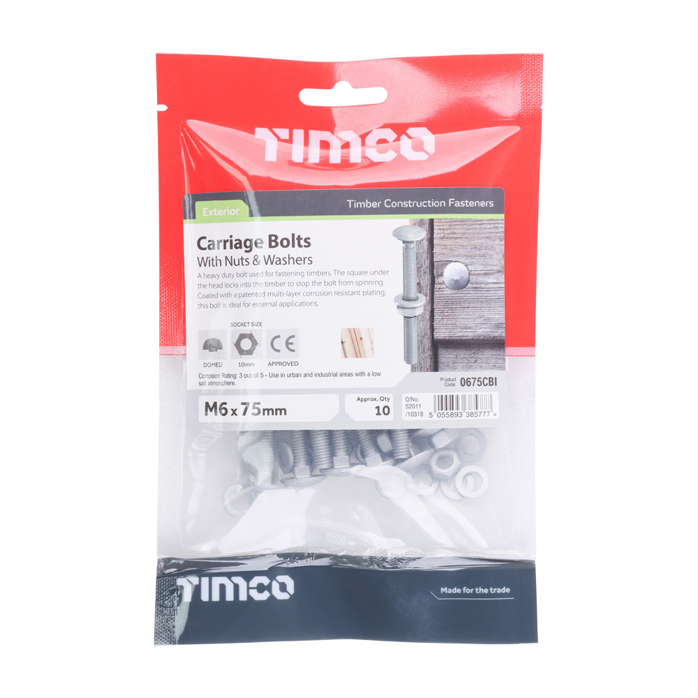 TIMCO Carriage Bolt Exterior - SO