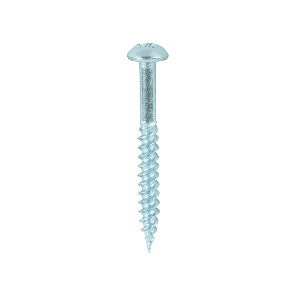 TIMCO Twin Woodscrew PZ2 RND Zinc