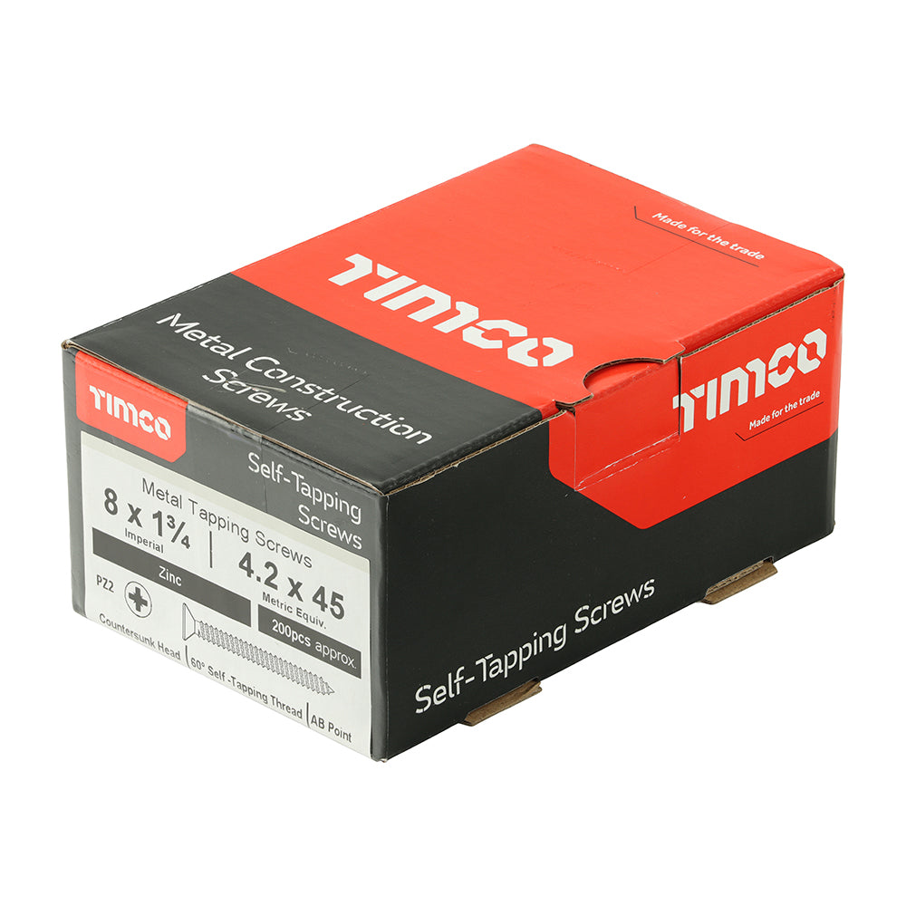 TIMCO S/Tapping Screw PZ2 CSK
