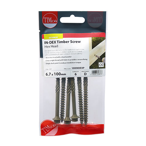 TIMCO Hex Head Timber Screw