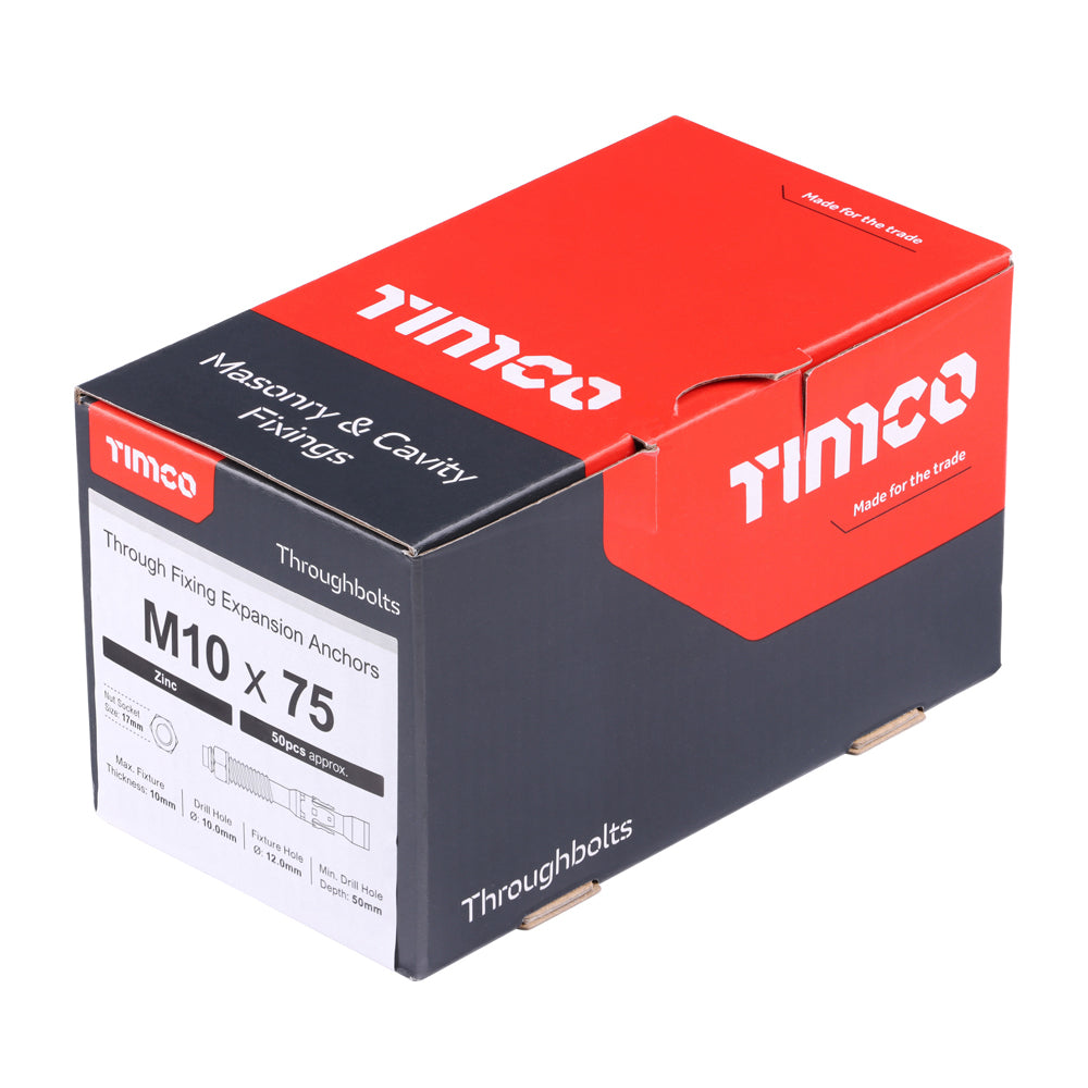 TIMCO Throughbolt - BZP