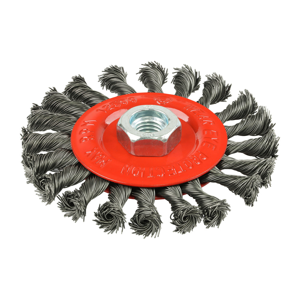 TIMCO Grinder Twist Wire Wheel Brush