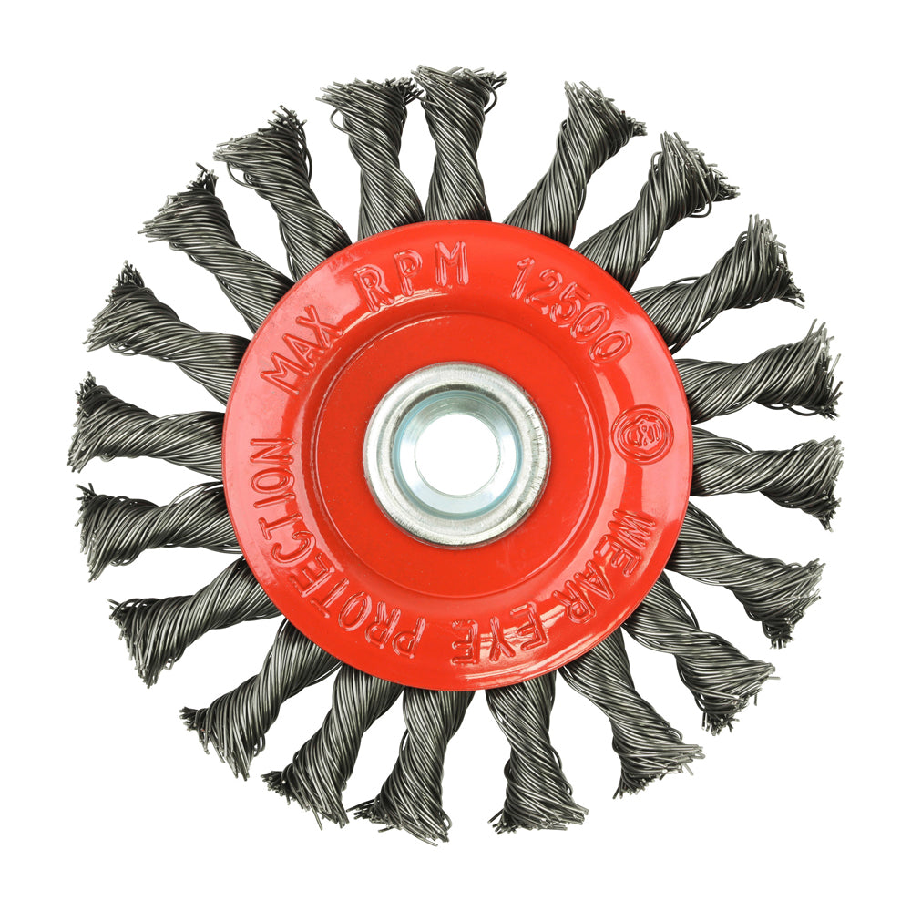 TIMCO Grinder Twist Wire Wheel Brush