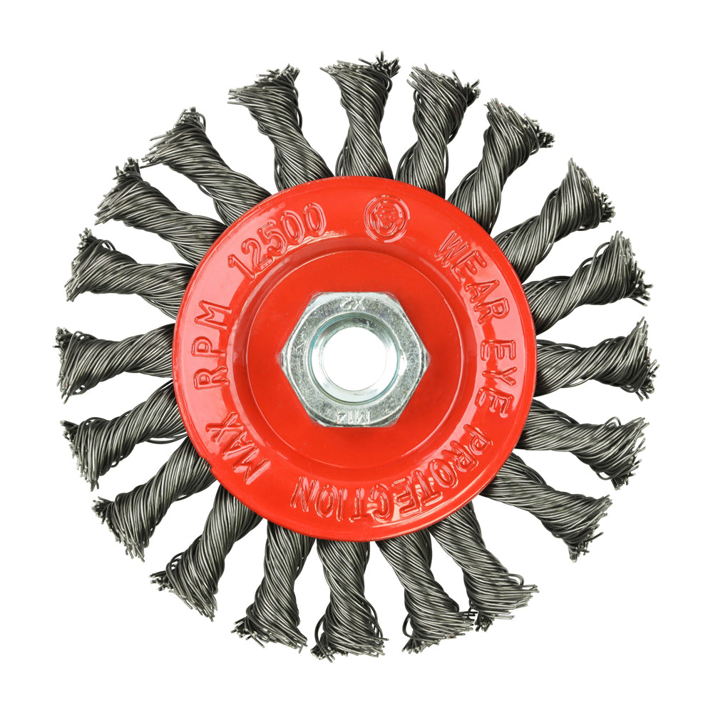 TIMCO Grinder Twist Wire Wheel Brush