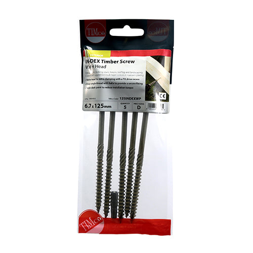 TIMCO Wafer Head Timber Screw - Green