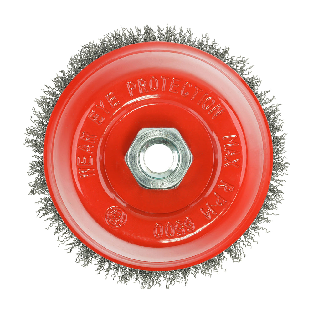 TIMCO Grinder Crimp Wire Cup Brush