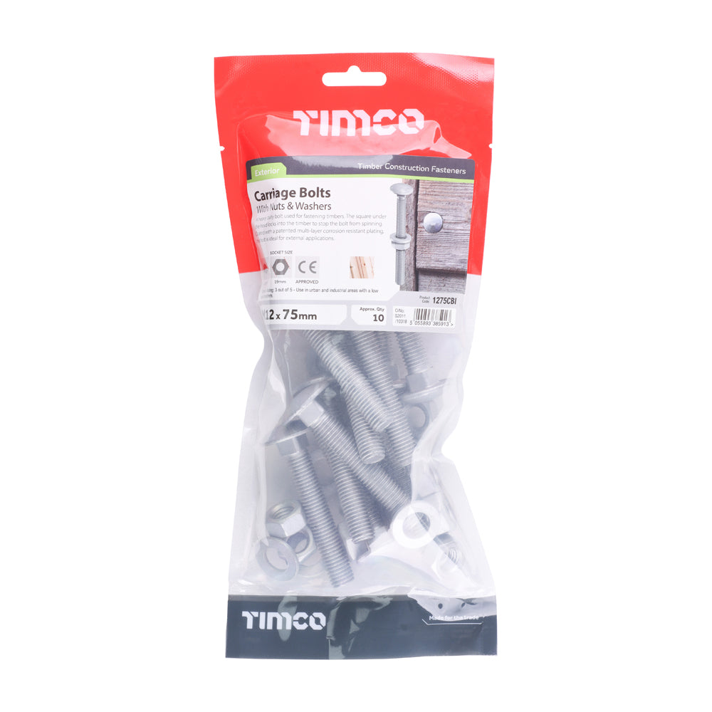 TIMCO Carriage Bolt Exterior - SO