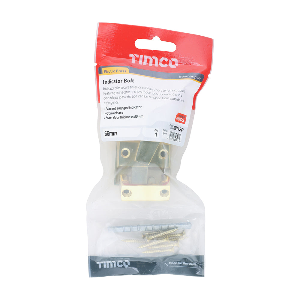 TIMCO Indicator Bolt