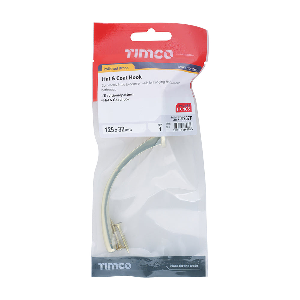 TIMCO Hat & Coat Hook