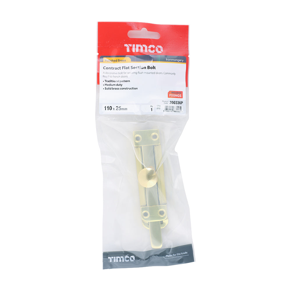 TIMCO Flat Section Bolt