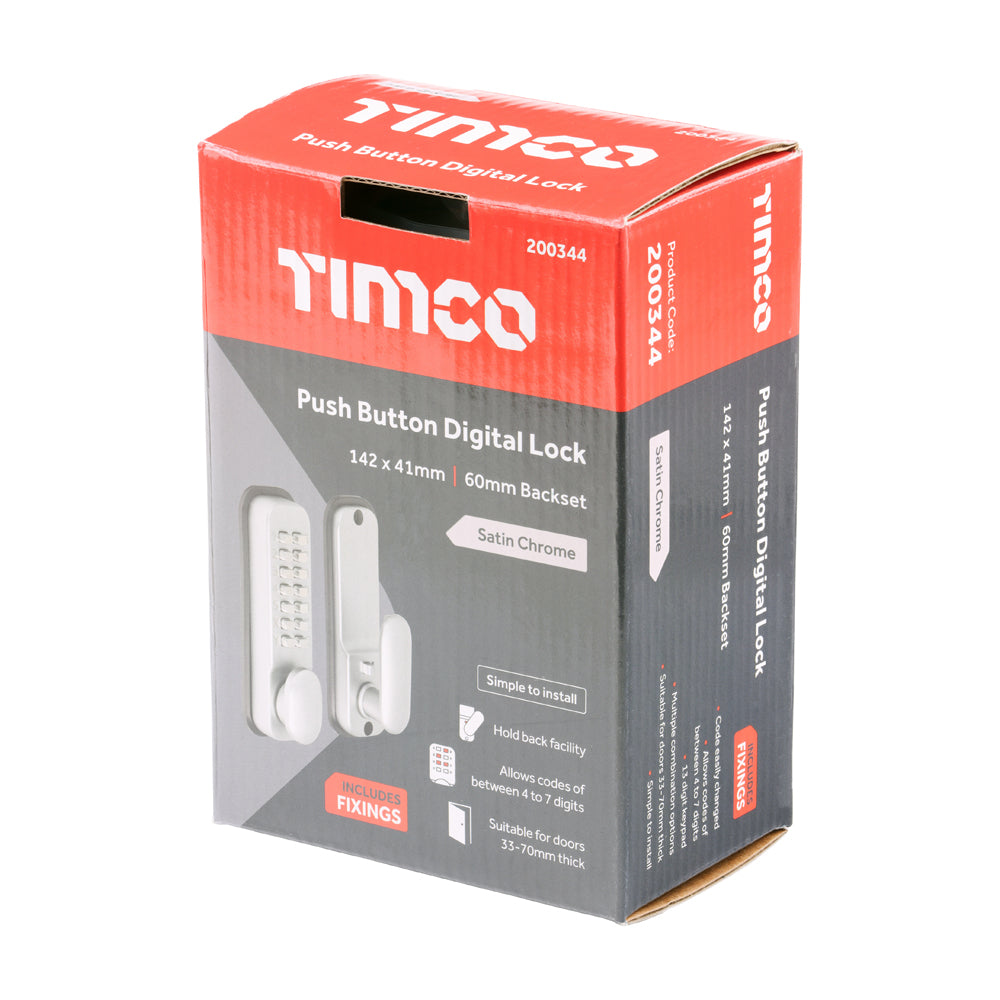 TIMCO Push Button Digital Lock