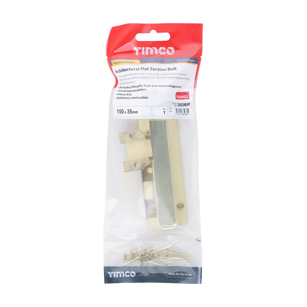 TIMCO Arch Flat Sec Bolt