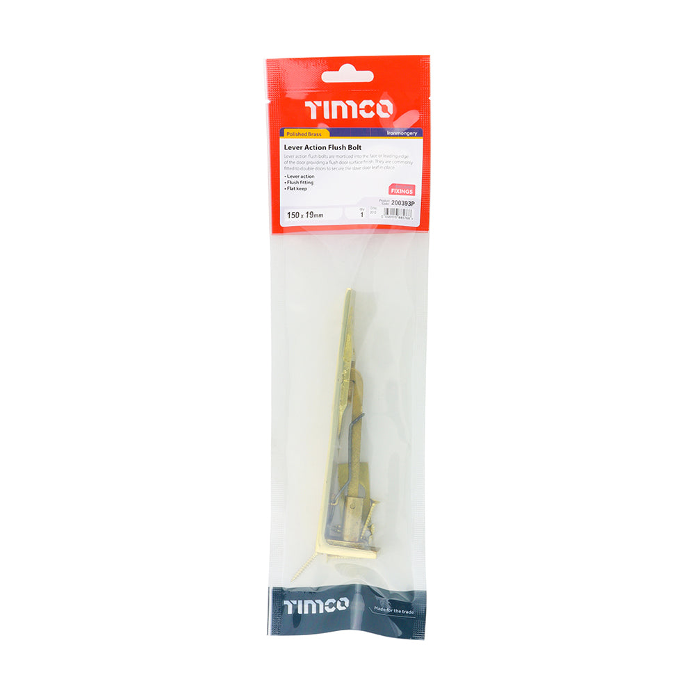 TIMCO Lever Action Flush Bolt