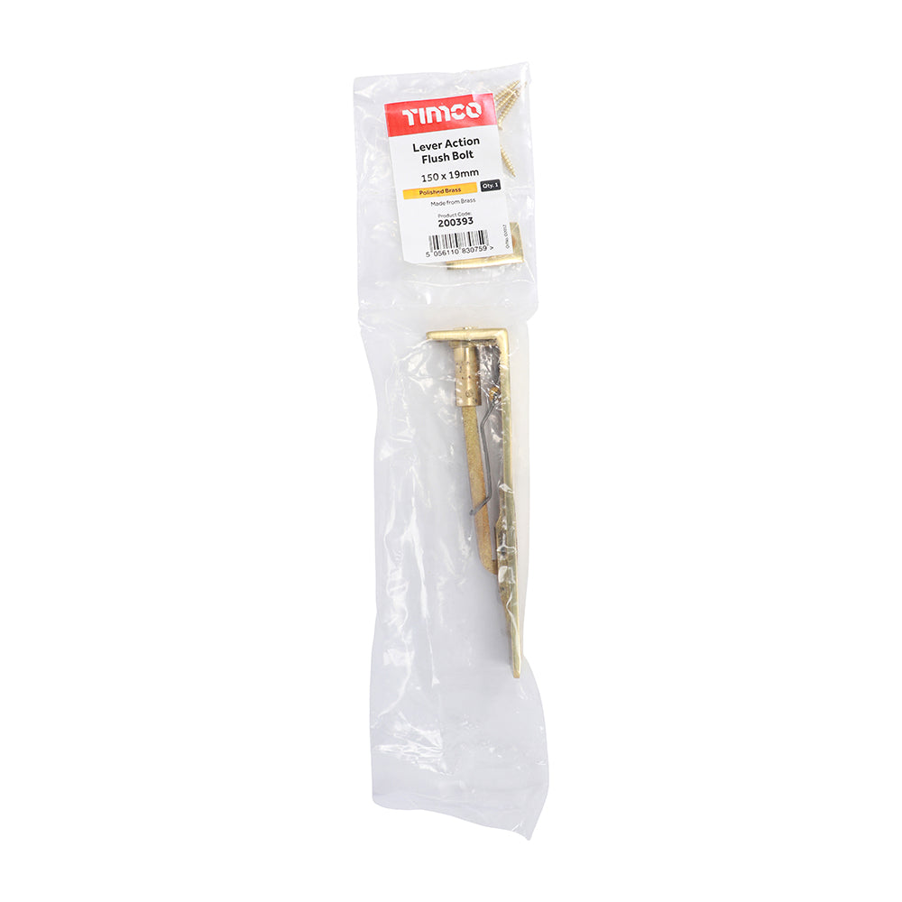 TIMCO Lever Action Flush Bolt