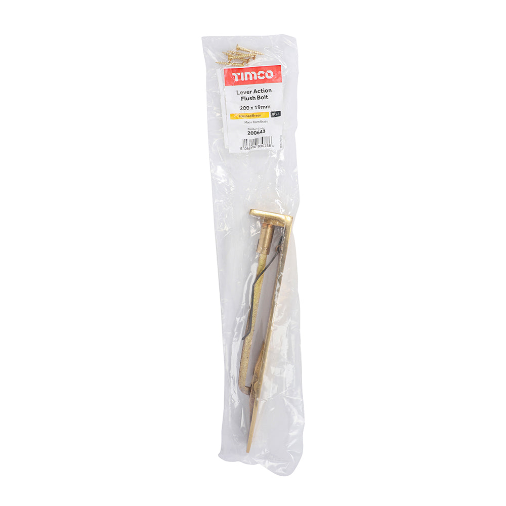TIMCO Lever Action Flush Bolt