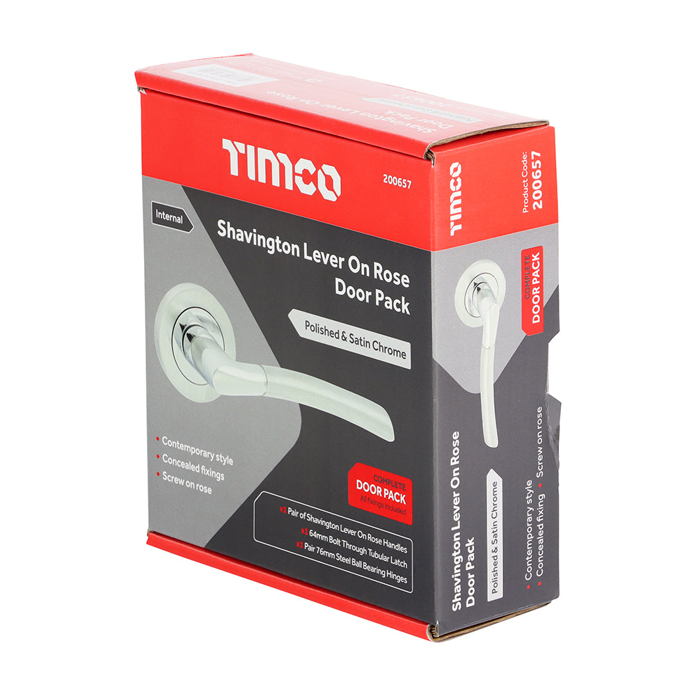 TIMCO Shavington Rose Door Pack P/S