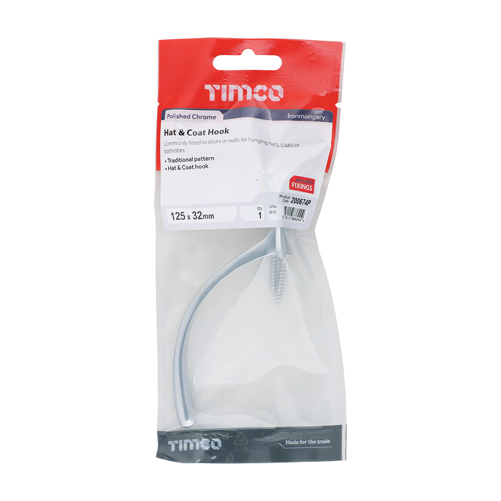 TIMCO Hat & Coat Hook