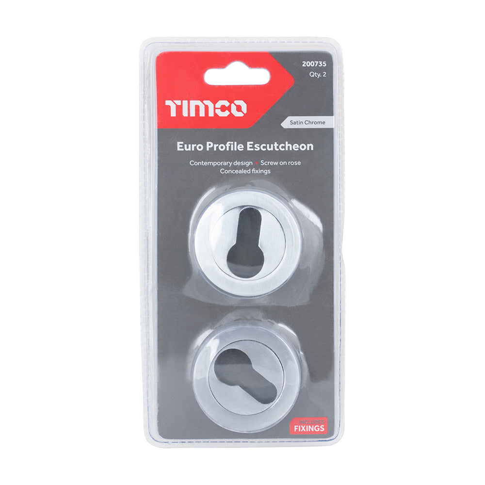 TIMCO Euro Pro Escutcheons