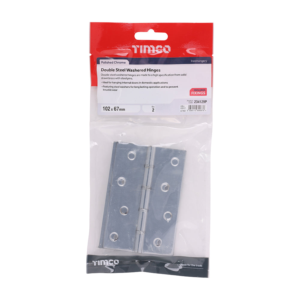 TIMCO Double Steel Washer Hinge