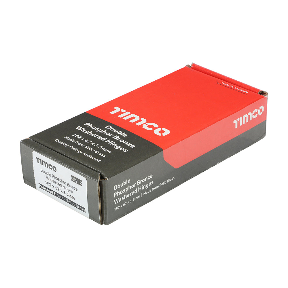 TIMCO Double PhosphorWasher Hinge PB