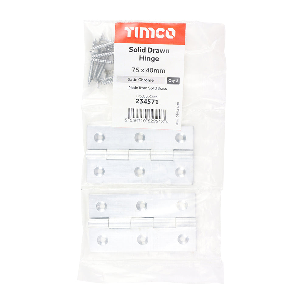 TIMCO Solid Drawn Hinge