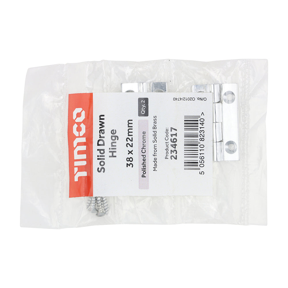 TIMCO Solid Drawn Hinge