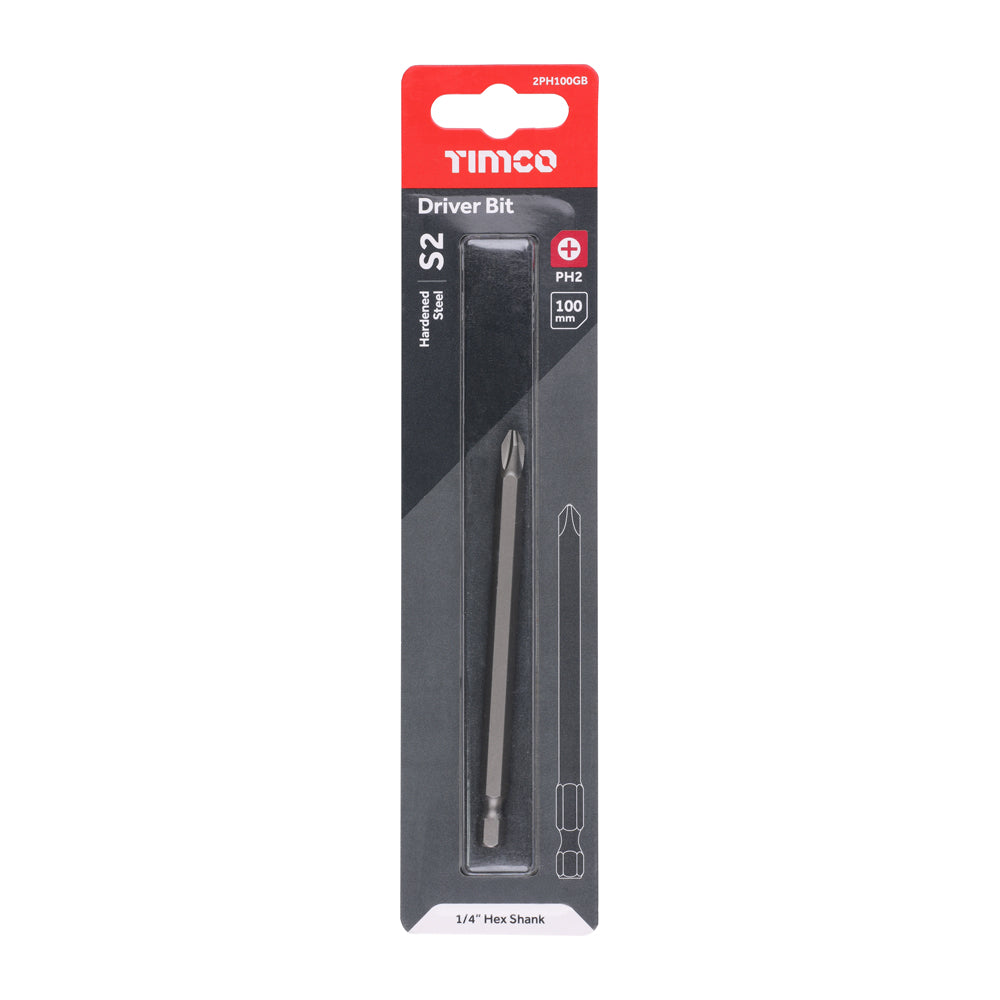 TIMCO Phillips Driver Bit - S2 Grey
