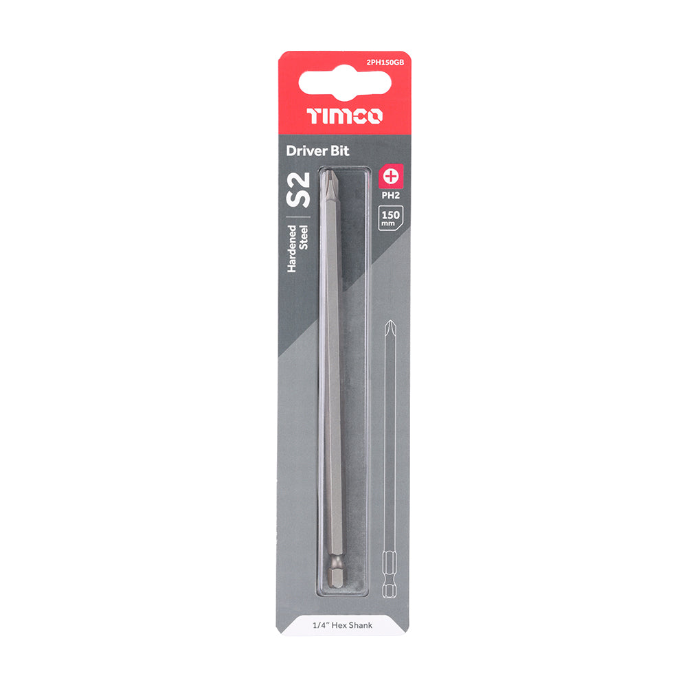 TIMCO Phillips Driver Bit - S2 Grey