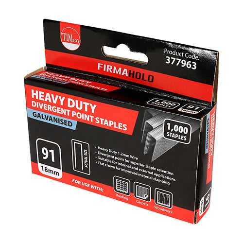 TIMCO Staples HD Divergent GALV