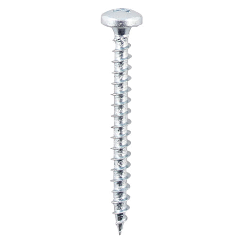TIMCO Solo Woodscrew SQ2 PAN Zinc