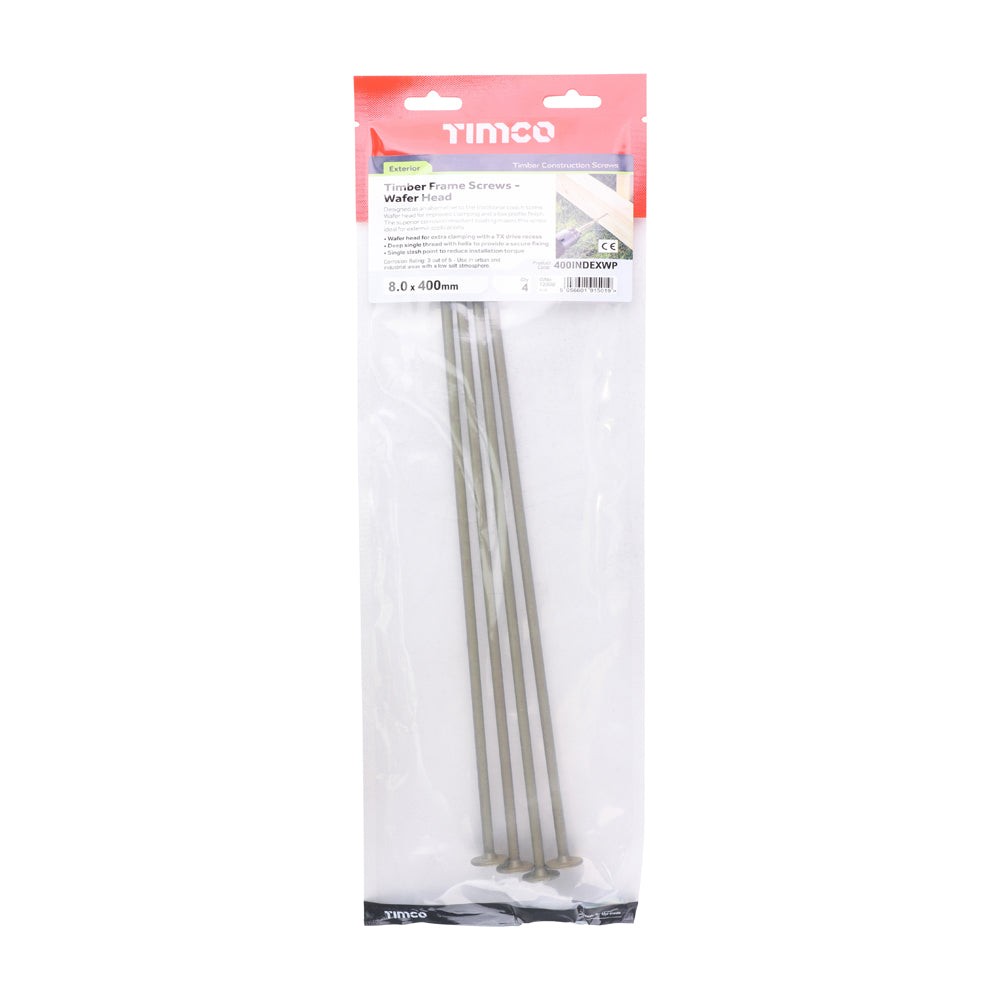 TIMCO Wafer Head Timber Screw - Green