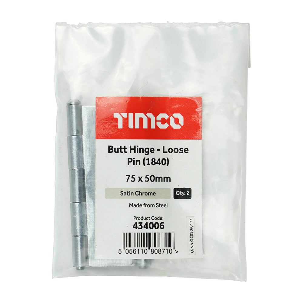 TIMCO Butt Hinge Loose Pin