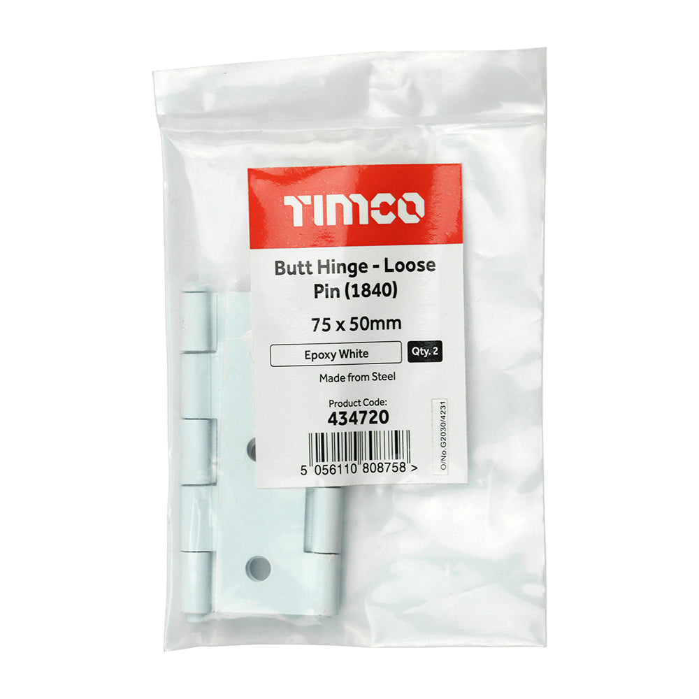TIMCO Butt Hinge Loose Pin