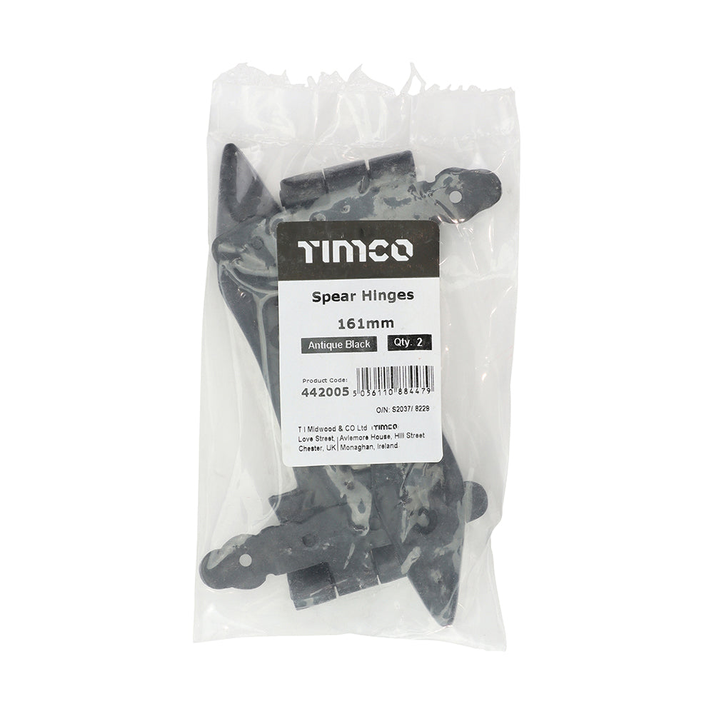 TIMCO Spear Hinge Ant BLK