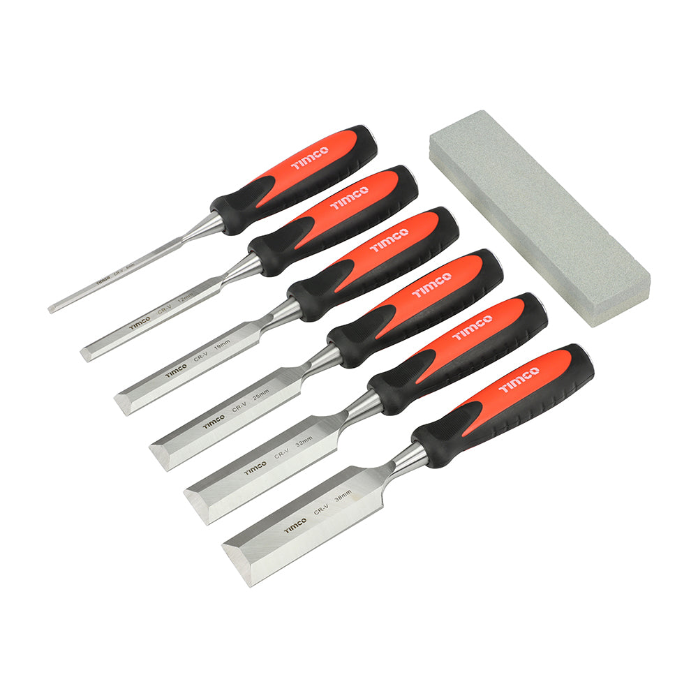 TIMCO Bevel Edge Wood Chisel Set