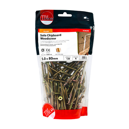 TIMCO Solo Woodscrew PZ2 CSK