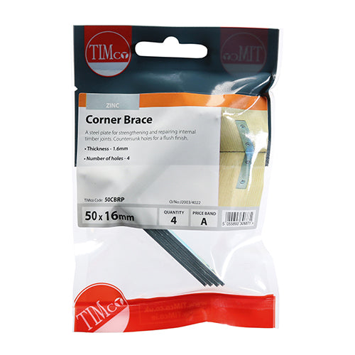 TIMCO Corner Brace - BZP