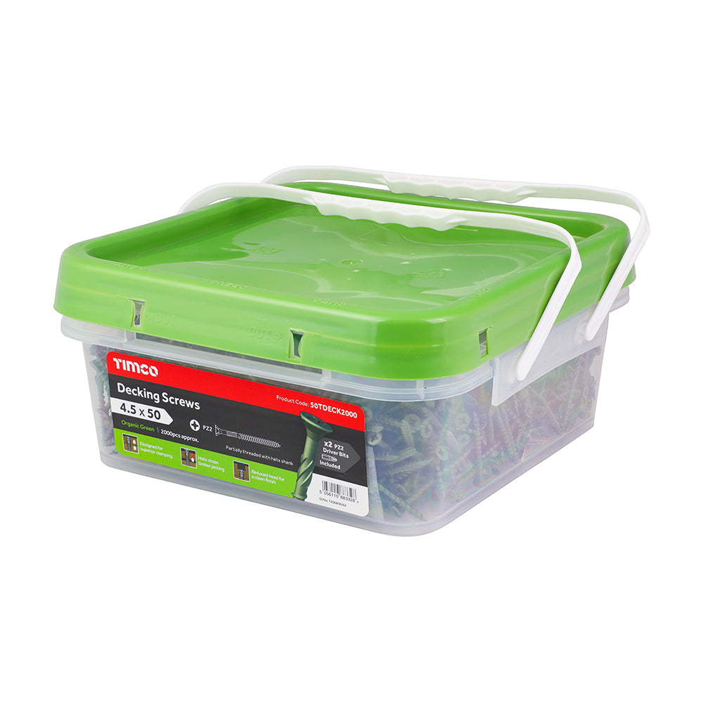 TIMCO Decking Screw PZ2 - Green