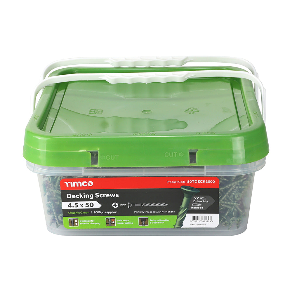 TIMCO Decking Screw PZ2 - Green