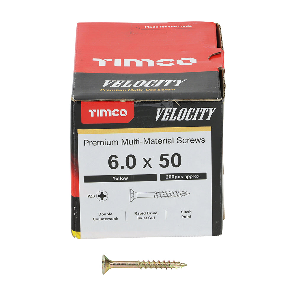 TIMCO Velocity Screw PZ3 CSK ZYP