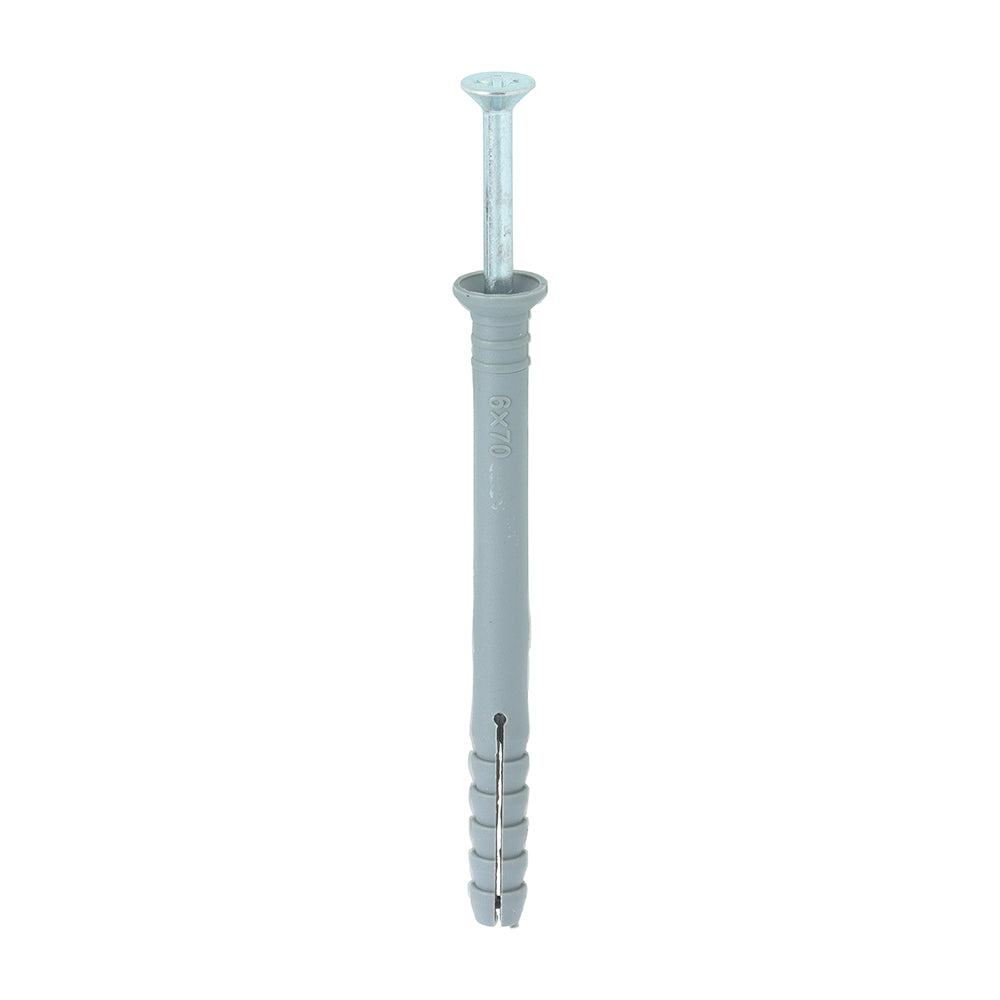 TIMCO Nylon Hammer Fixing - BZP