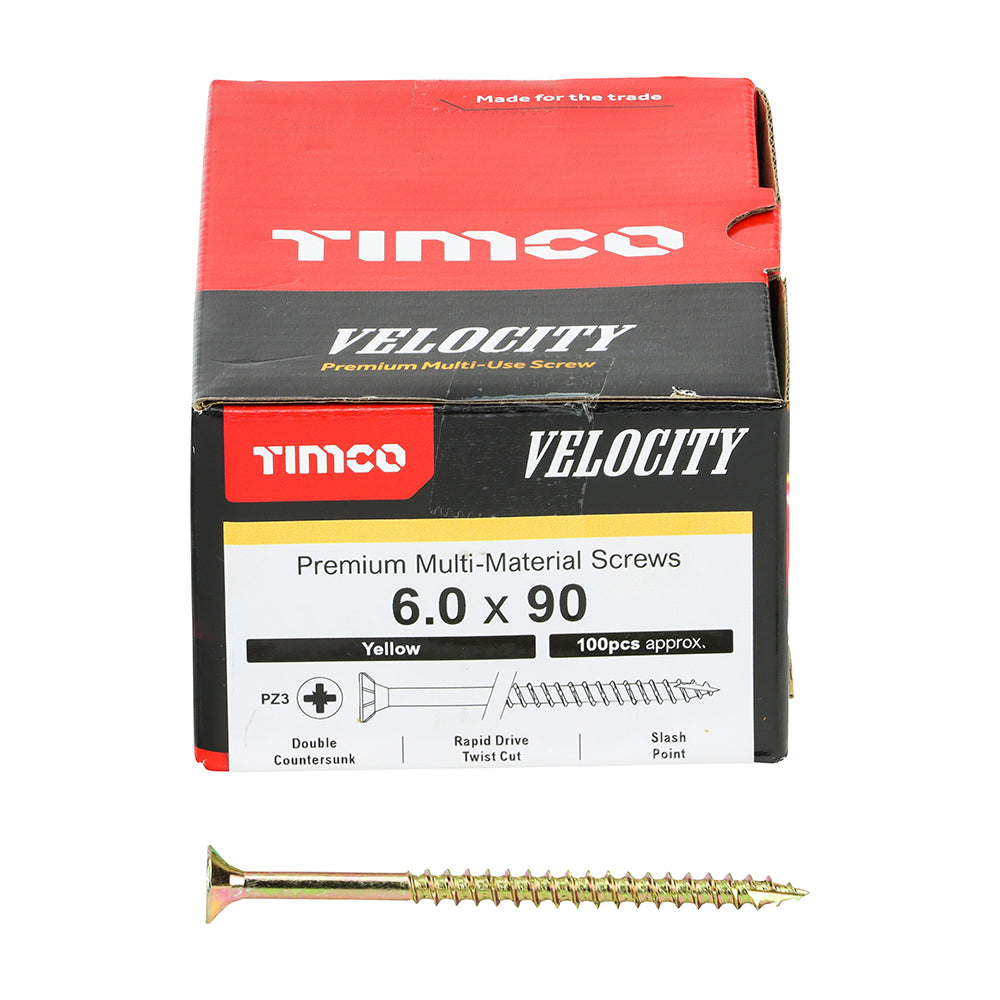 TIMCO Velocity Screw PZ3 CSK ZYP