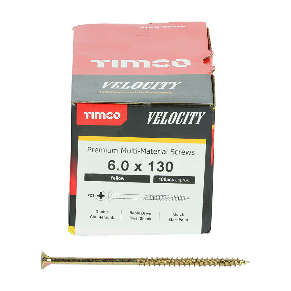 TIMCO Velocity Screw PZ3 CSK ZYP