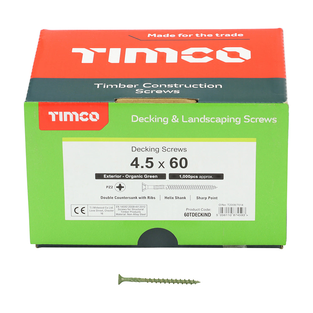 TIMCO Decking Screw PZ2 - GRN