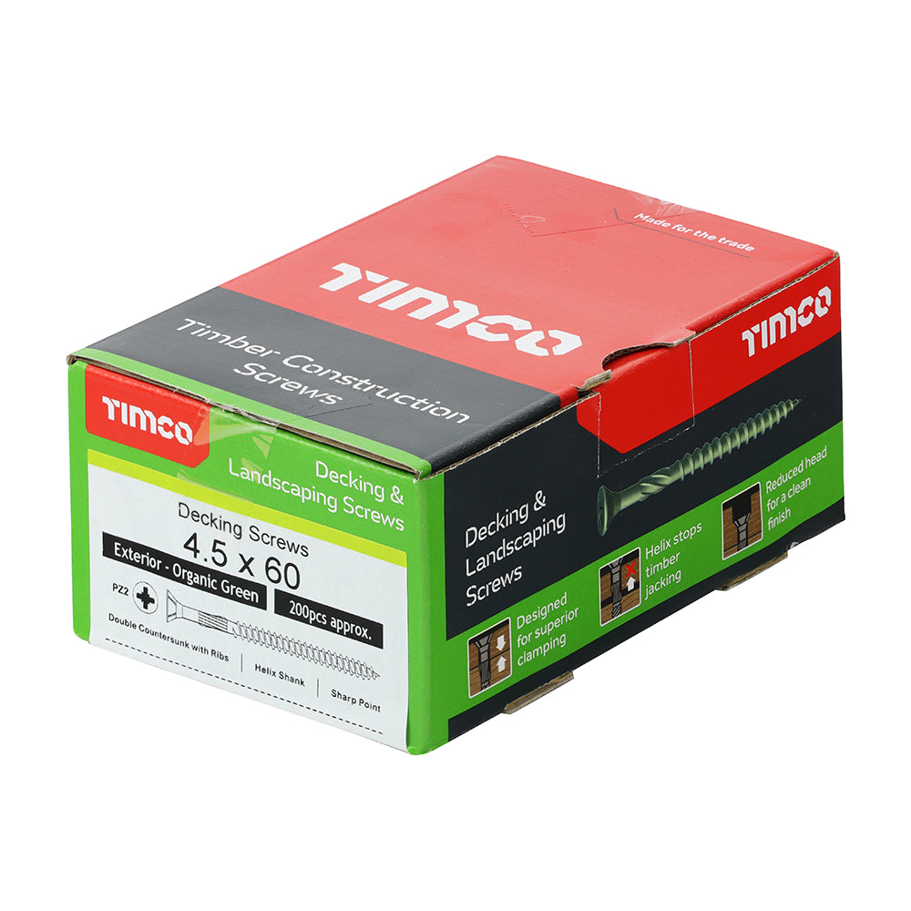 TIMCO Decking Screw PZ2 - Green