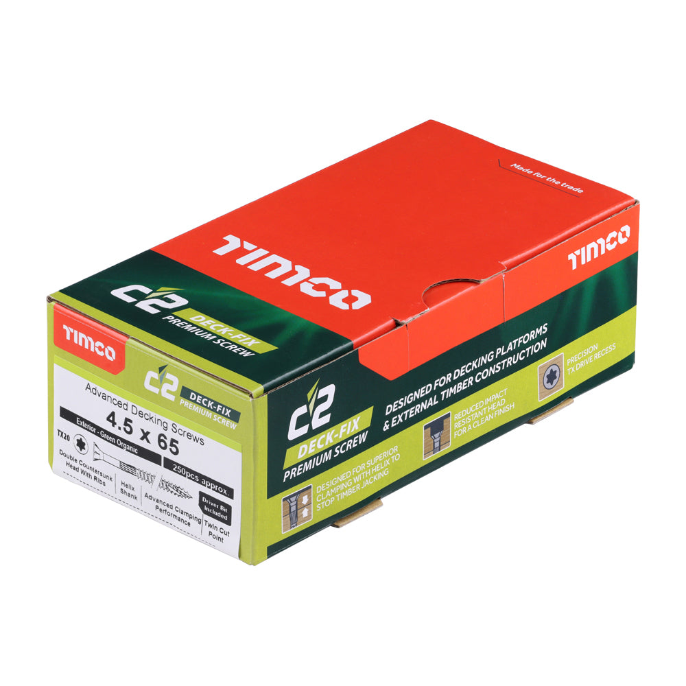 TIMCO C2 Deck-Fix TX CSK GRN