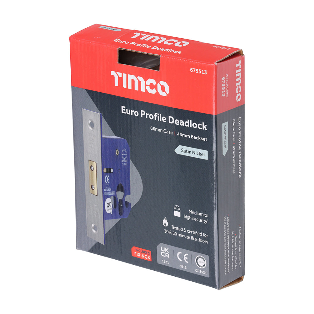 TIMCO Euro Deadlock Sat. Nickel